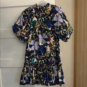 Tyler Boe Multicolor Floral Dress